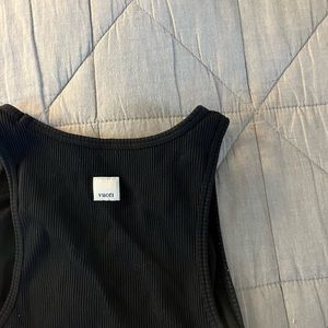 Vuori Cropped Halter Tank, Size M
